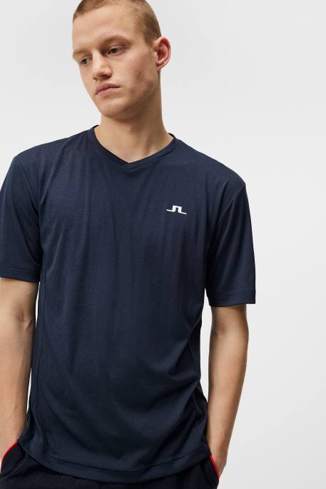 J.Lindeberg aktiivinen t-paita miehet laivasto 4VD0174 vaatetus