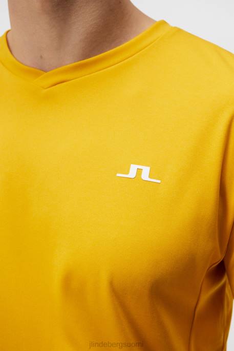 J.Lindeberg aktiivinen t-paita miehet sitrushedelmiä 4VD0176 vaatetus