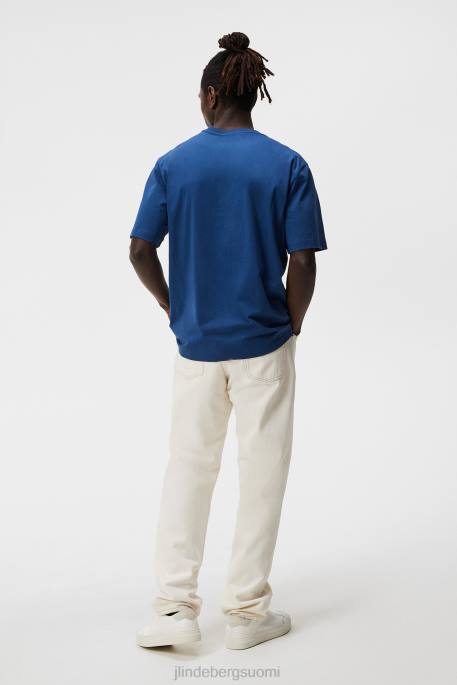 J.Lindeberg alfa t-paita miehet kiinteistön sininen 4VD02 vaatetus
