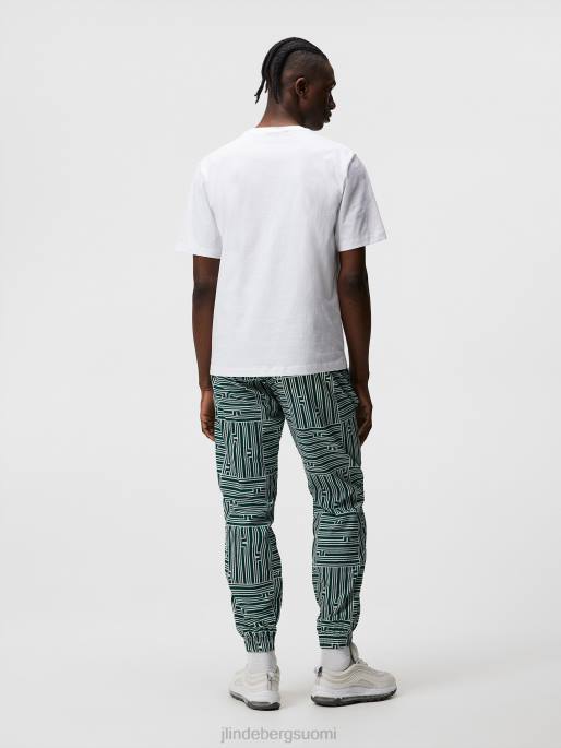 J.Lindeberg alfa t-paita miehet valkoinen 4VD0179 vaatetus