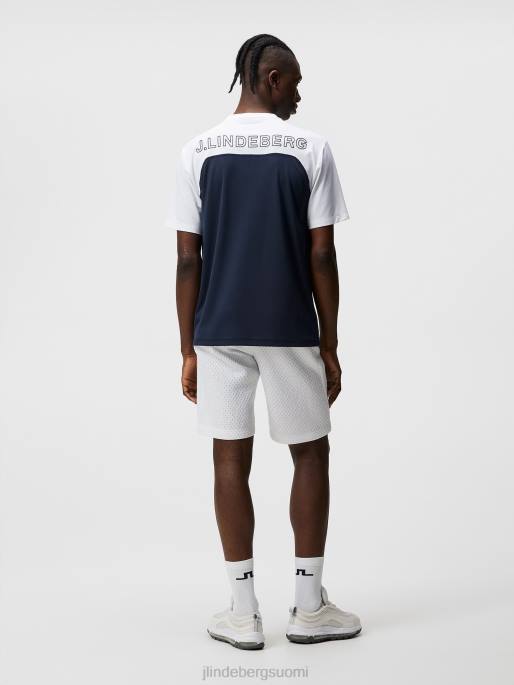 J.Lindeberg mesh estetty t-paita miehet laivasto 4VD0186 vaatetus