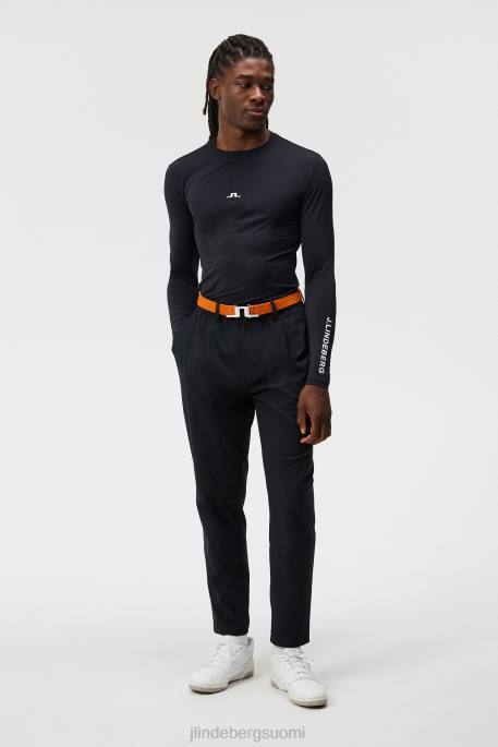 J.Lindeberg thor top miehet musta 4VD076 vaatetus