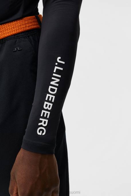 J.Lindeberg thor top miehet musta 4VD076 vaatetus