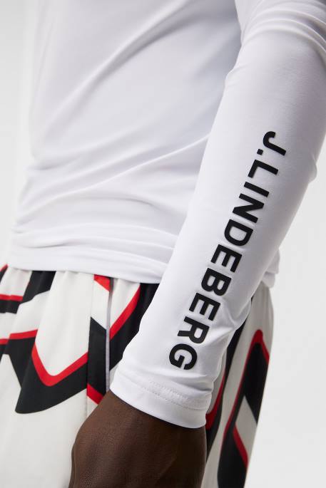 J.Lindeberg thor top miehet valkoinen 4VD074 vaatetus