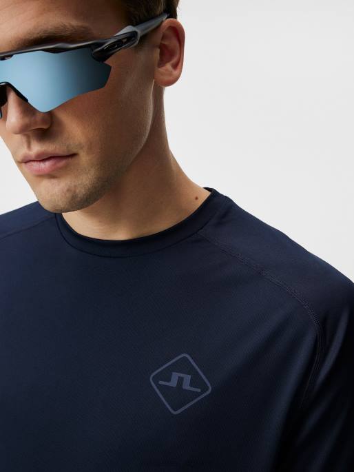 J.Lindeberg timantti t-paita miehet laivasto 4VD0172 vaatetus