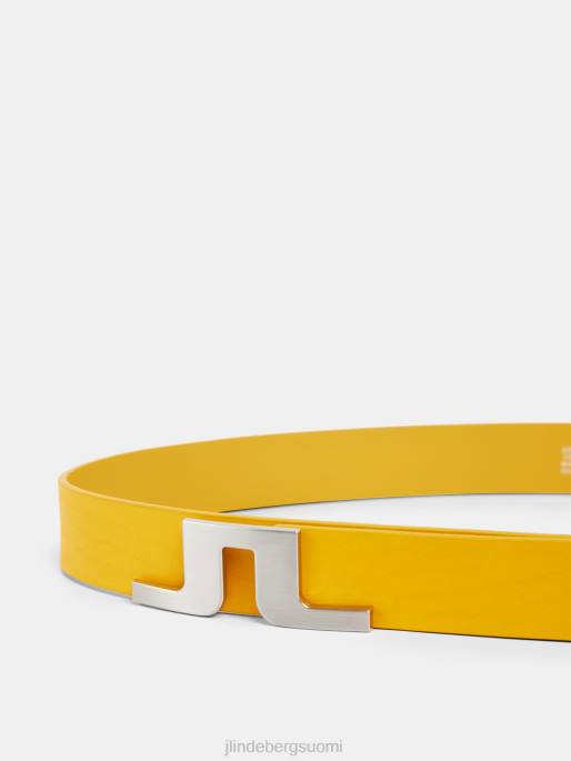 J.Lindeberg bridger nahkavyö miehet sitrushedelmiä 4VD0856 lisävaruste