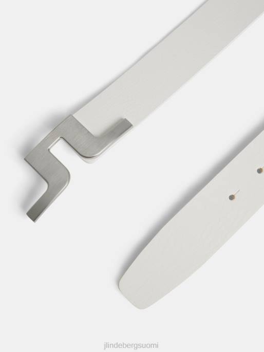 J.Lindeberg bridger nahkavyö miehet valkoinen 4VD0858 lisävaruste