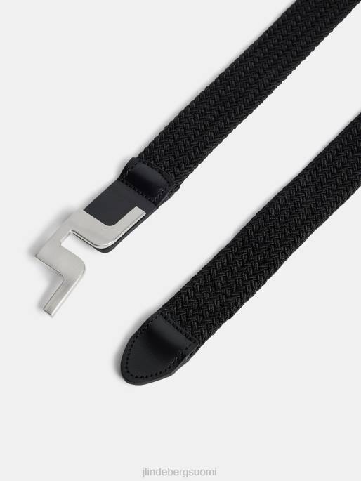 J.Lindeberg marja joustava vyö miehet musta 4VD0766 lisävaruste
