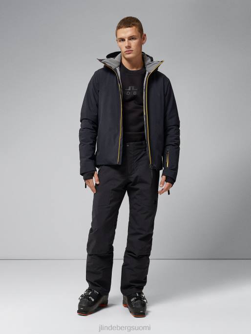 J.Lindeberg clarke housut miehet musta 4VD01317 vaatetus