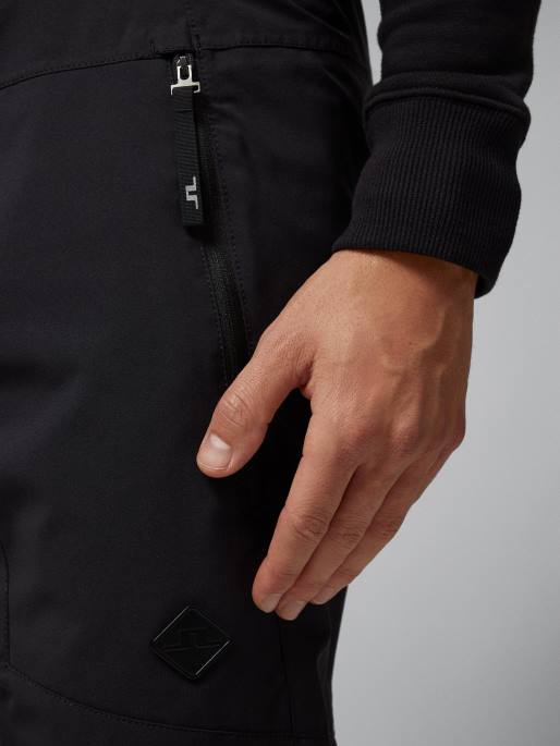 J.Lindeberg clarke housut miehet musta 4VD01317 vaatetus