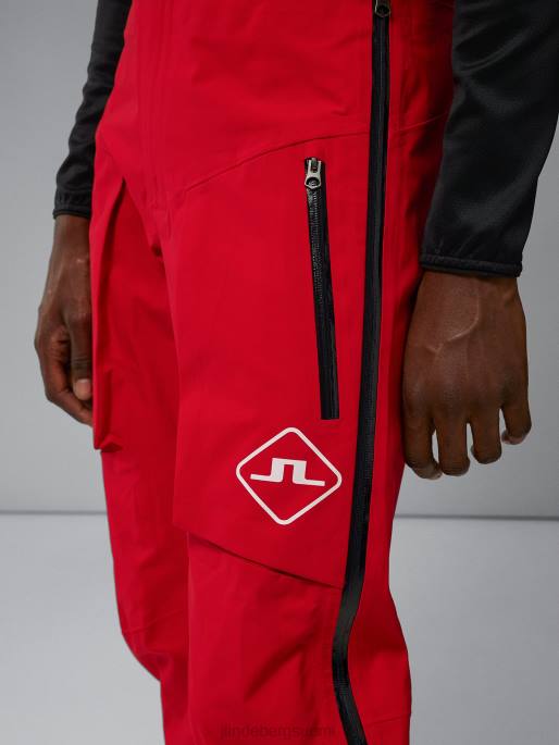 J.Lindeberg ilmakuorihousut miehet barbadosin kirsikka 4VD01310 vaatetus