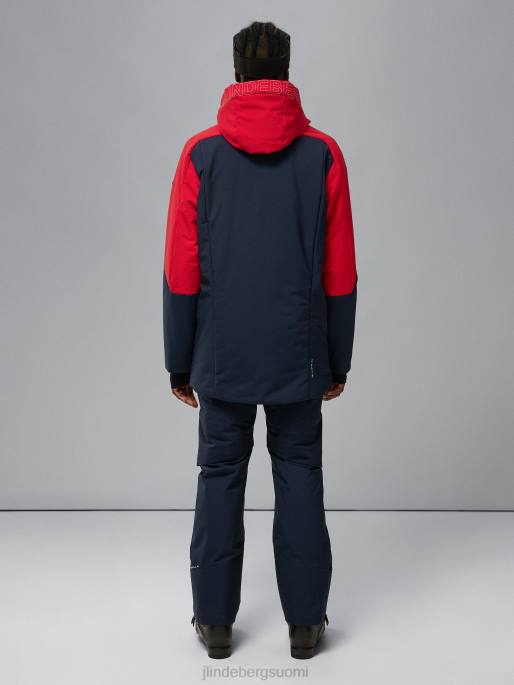 J.Lindeberg atlas pro parka miehet barbadosin kirsikka 4VD01301 vaatetus