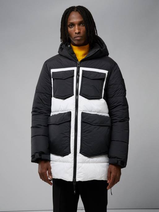 J.Lindeberg galaksiretkikunta alas parkista miehet musta 4VD01303 vaatetus