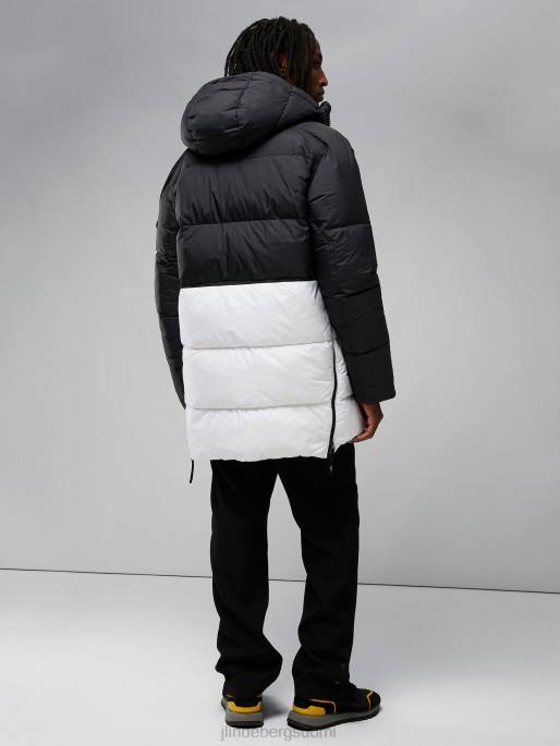 J.Lindeberg galaksiretkikunta alas parkista miehet musta 4VD01303 vaatetus