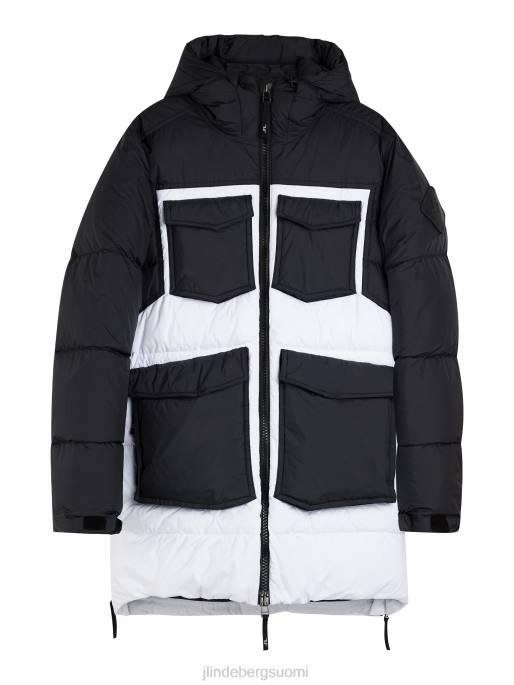 J.Lindeberg galaksiretkikunta alas parkista miehet musta 4VD01303 vaatetus