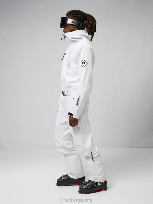 J.Lindeberg ilmakuori yhtenä kappaleena miehet valkoinen 4VD01294 vaatetus