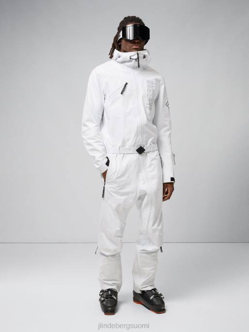 J.Lindeberg ilmakuori yhtenä kappaleena miehet valkoinen 4VD01294 vaatetus