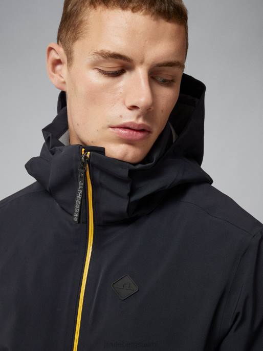 J.Lindeberg omnia takki miehet musta 4VD01298 vaatetus