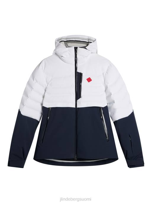 J.Lindeberg orbit hybridi untuvatakki miehet valkoinen 4VD01299 vaatetus