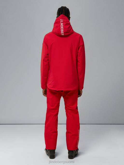 J.Lindeberg ässä takki miehet barbadosin kirsikka 4VD01286 vaatetus