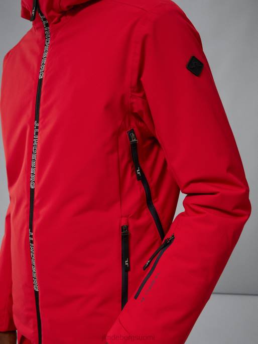 J.Lindeberg ässä takki miehet barbadosin kirsikka 4VD01286 vaatetus