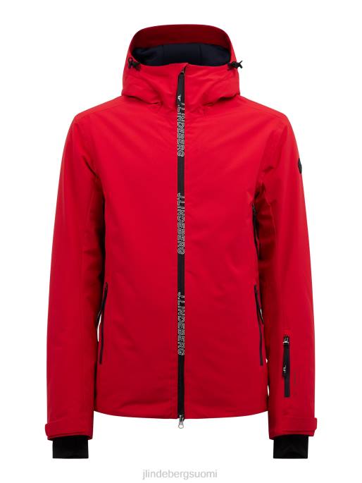 J.Lindeberg ässä takki miehet barbadosin kirsikka 4VD01286 vaatetus