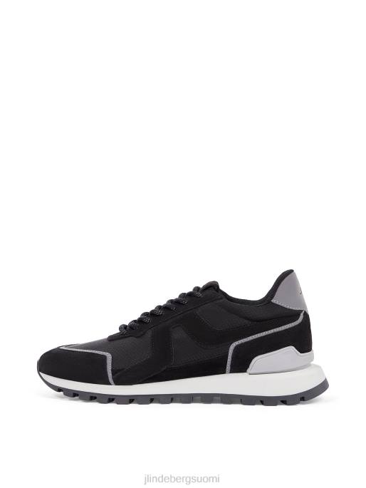J.Lindeberg Bridge Runner lenkkarit miehet musta 4VD02538 jalkineet