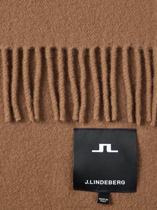 J.Lindeberg Champ massiivivillahuivi miehet penninruskea 4VD02536 lisävaruste