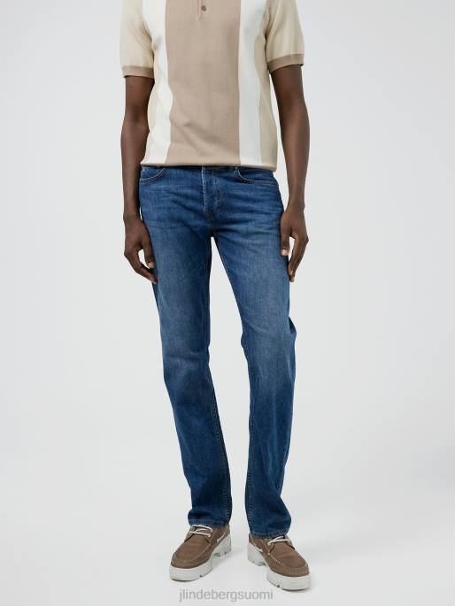 J.Lindeberg Cody mid indigo -farkut miehet keski sininen 4VD02587 vaatetus