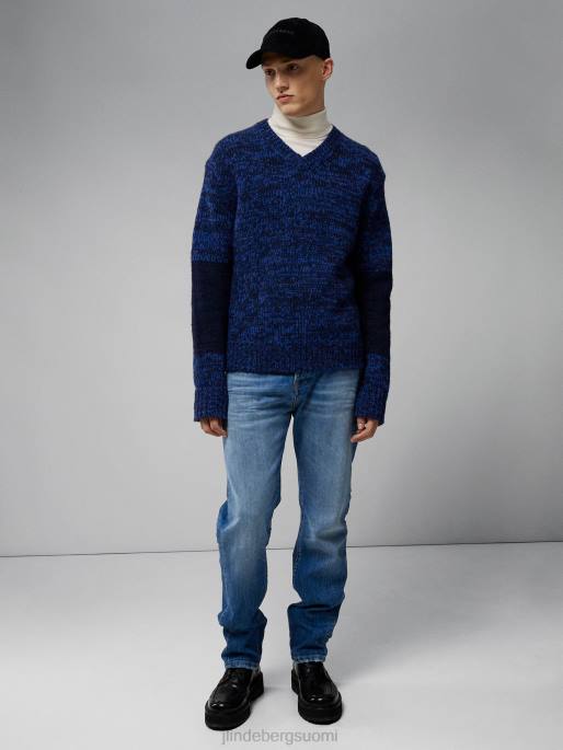 J.Lindeberg Cody vintage wash farkut miehet vaaleansininen 4VD02579 vaatetus