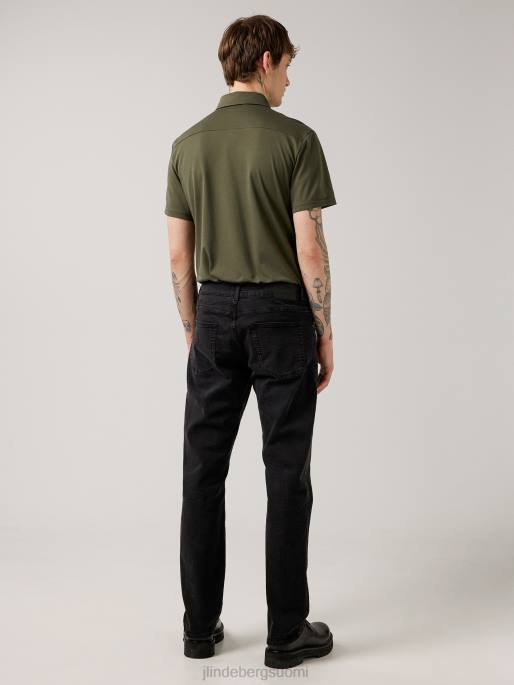 J.Lindeberg cody one wash farkut miehet musta 4VD02585 vaatetus