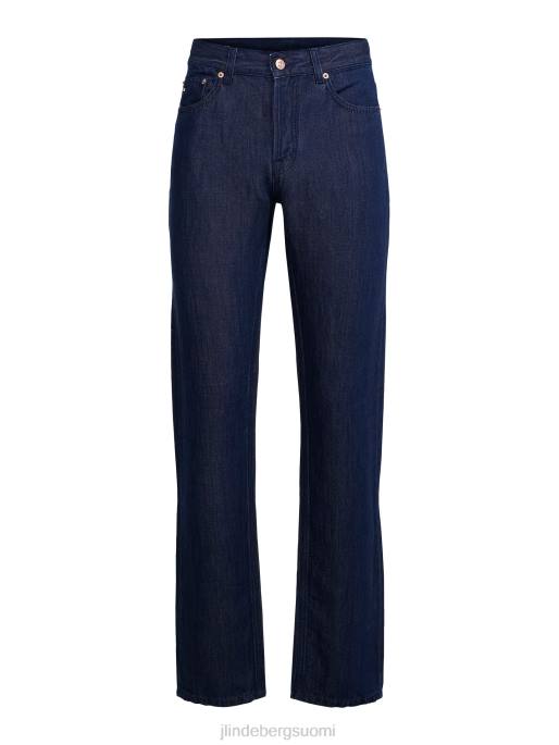 J.Lindeberg cody pellavasekoitefarkut miehet keski sininen 4VD02586 vaatetus