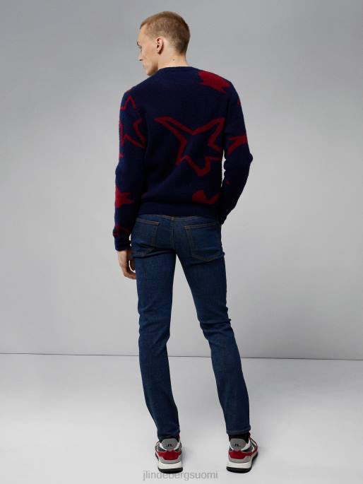 J.Lindeberg jay active tummat indigofarkut miehet tummansininen 4VD01105 vaatetus