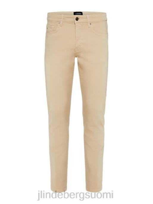 J.Lindeberg jay solid stretch farkut miehet oxford rusketus 4VD02583 vaatetus