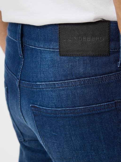 J.Lindeberg jay tummat indigofarkut miehet tummansininen 4VD01099 vaatetus