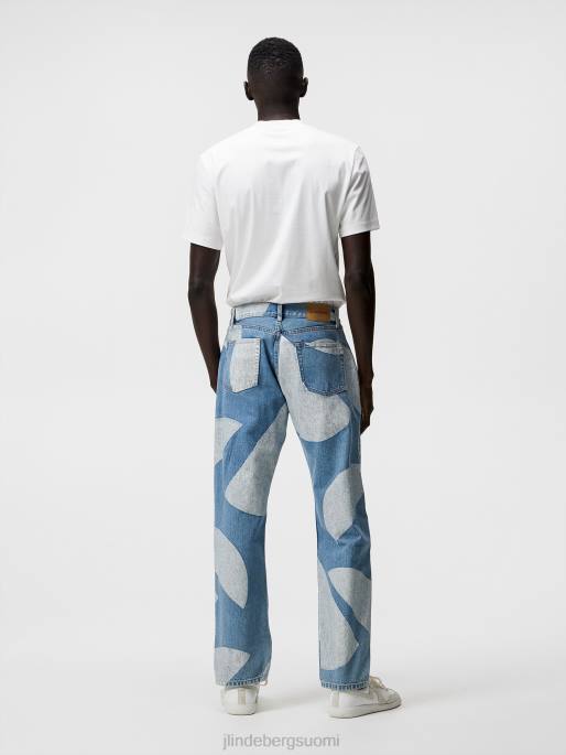 J.Lindeberg johnny dot löysät farkut miehet vaaleansininen 4VD01097 vaatetus