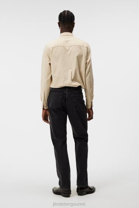 J.Lindeberg johnny one wash farkut miehet musta 4VD01093 vaatetus