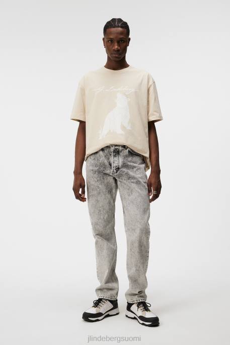 J.Lindeberg johnny wash farkut miehet valkoinen 4VD01094 vaatetus