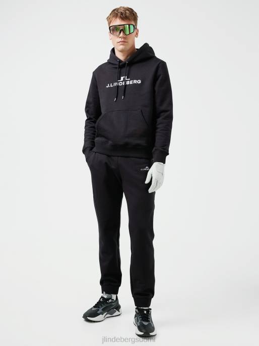 J.Lindeberg alfa housut miehet musta 4VD02215 vaatetus