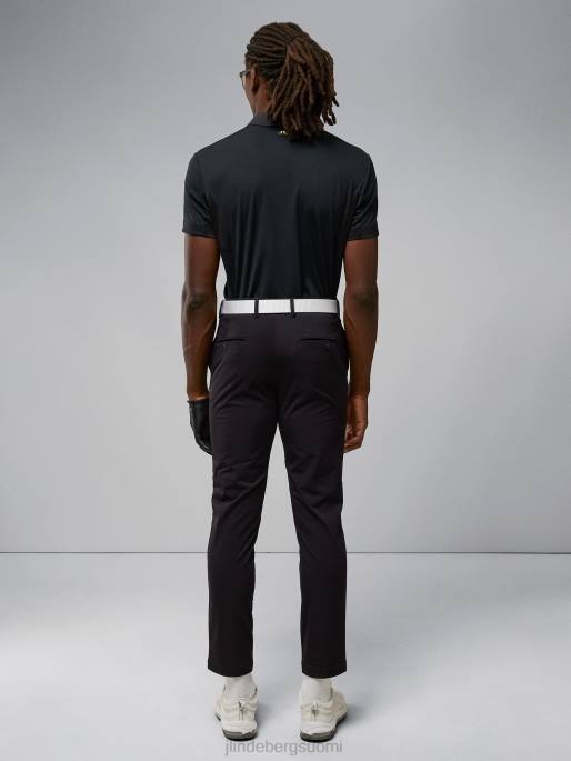 J.Lindeberg axil fleece twill housut miehet musta 4VD02179 vaatetus