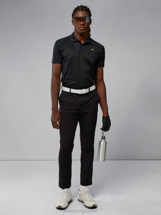 J.Lindeberg axil fleece twill housut miehet musta 4VD02179 vaatetus