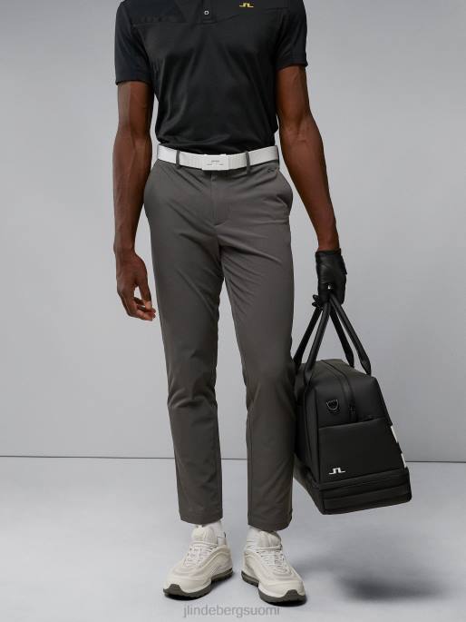 J.Lindeberg axil fleece twill housut miehet vulkaaninen tuhka 4VD02178 vaatetus