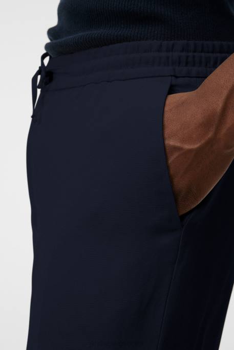 J.Lindeberg baron tencel pellavahousut miehet laivasto 4VD01128 vaatetus