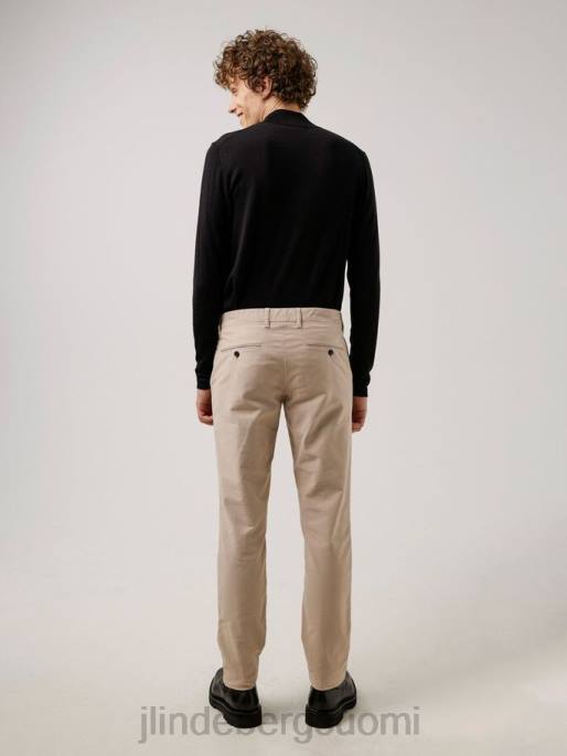 J.Lindeberg chaze stretch puuvillahousut miehet osterin ruskea 4VD02255 vaatetus