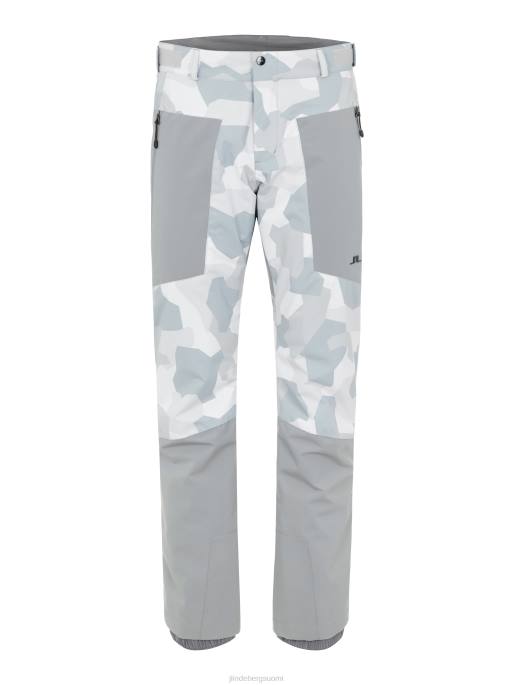 J.Lindeberg clarke hiihtohousut miehet harmaa camo 4VD02238 vaatetus