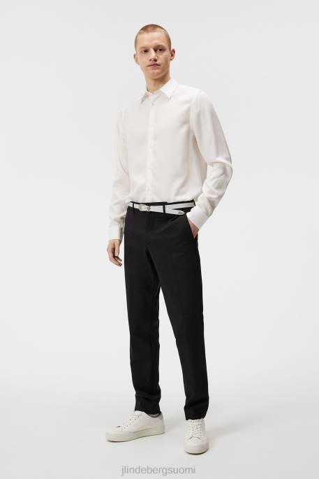 J.Lindeberg myöntää joustavat twill-housut miehet musta 4VD01137 vaatetus