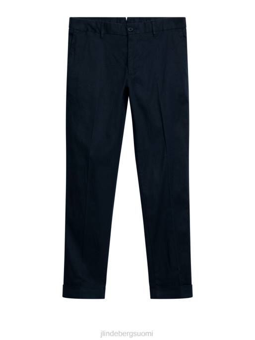 J.Lindeberg myöntää pellavaiset stretch-housut miehet laivasto 4VD01139 vaatetus