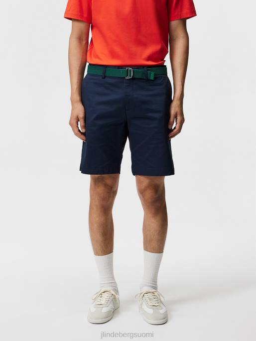 J.Lindeberg nathan supersatiini shortsit miehet laivasto 4VD01142 vaatetus
