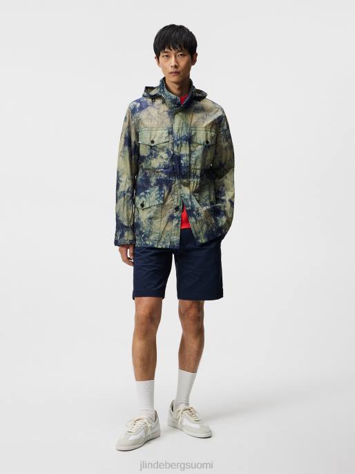 J.Lindeberg nathan supersatiini shortsit miehet laivasto 4VD01142 vaatetus