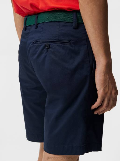 J.Lindeberg nathan supersatiini shortsit miehet laivasto 4VD01142 vaatetus